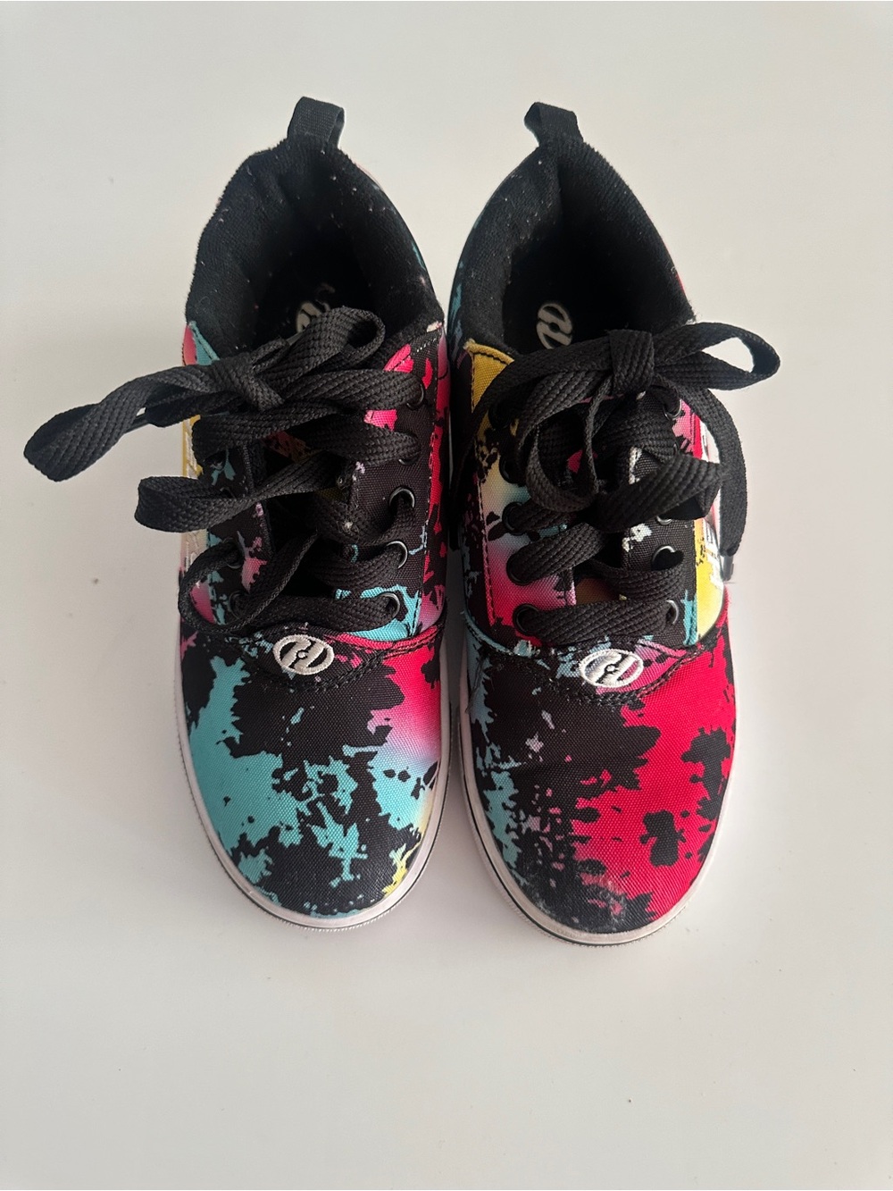 Heelys Kids Black Multicolor Tie-Dye Skate Sneakers